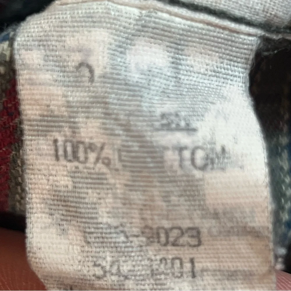 Vintage‎ OshKosh B’gosh Vestbak Plaid Overalls – 18–24M (Est.) - Picture 8 of 9